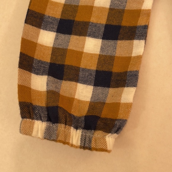 Baby Girl Carter's 2-Piece Plaid Twill Top & Legging Set 2T - Picture 6 of 14